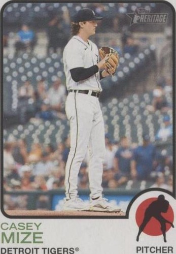 2022 Topps Heritage - Casey Mize #398