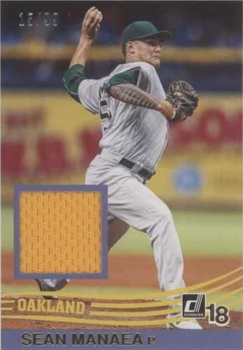 2018 Panini Donruss - Sean Manaea #R84-SM