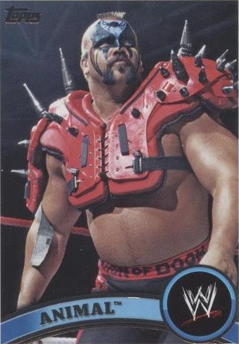 2011 Topps WWE - Animal Road Warrior Animal #106