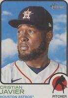 2022 Topps Heritage - Cristian Javier #130