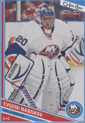 2013-14 O-Pee-Chee - Evgeni Nabokov #44