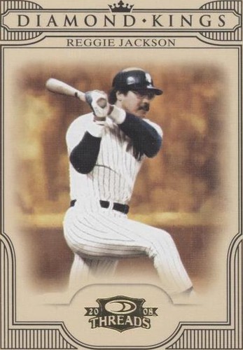 2008 Donruss Threads - Reggie Jackson #DK-39