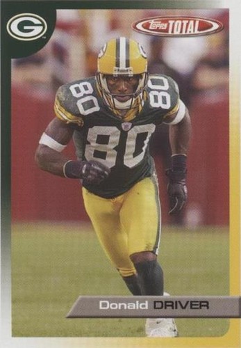 2005 Topps Total Donald Driver #265