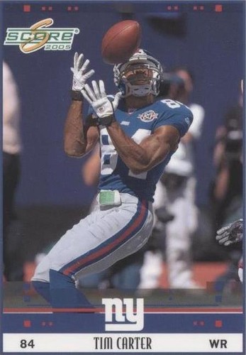 2005 Score Tim Carter #191