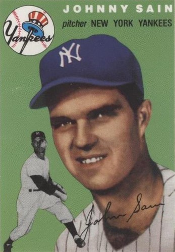 1994 Topps Archives The Ultimate 1954 Set - Johnny Sain #205