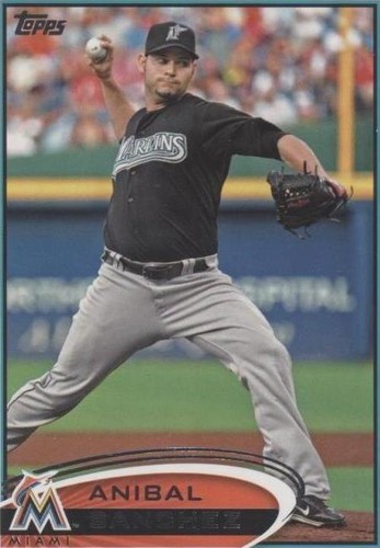 2012 Topps - Anibal Sanchez #157