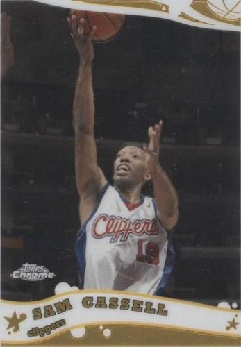 2005-06 Topps Chrome - Sam Cassell #125