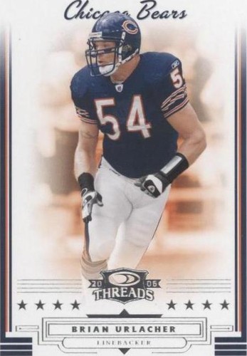2006 Donruss Threads Brian Urlacher #31