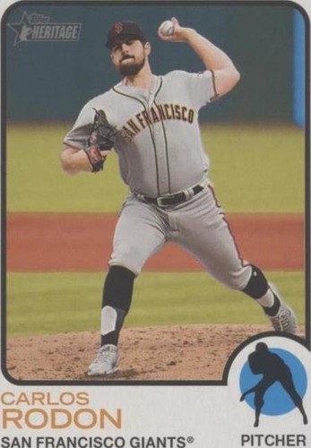 2022 Topps Heritage High Number - Carlos Rodon #678