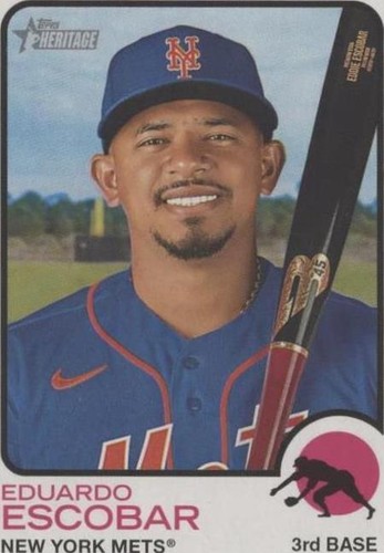 2022 Topps Heritage - Eduardo Escobar #254