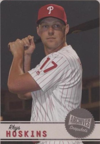 2019 Topps Archives Snapshots - Rhys Hoskins #AS-RH