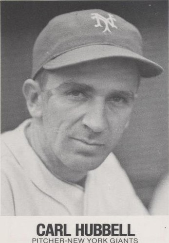 1977-84 TCMA Renata Galasso - Carl Hubbell #88