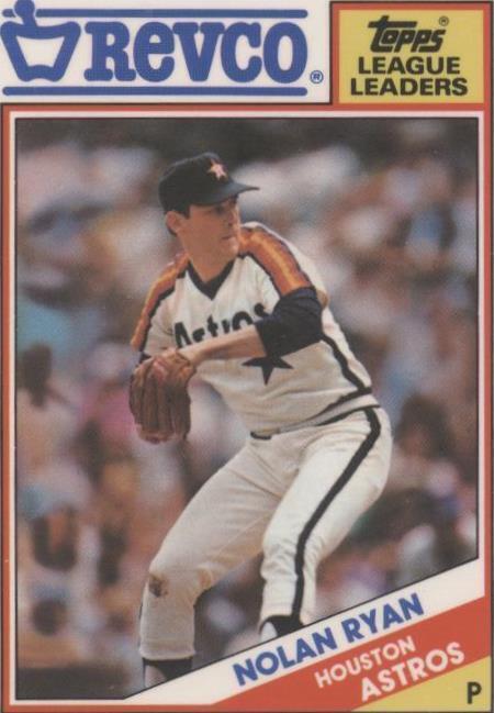 Topps Revco League Leaders 1988 - Nolan Ryan #8