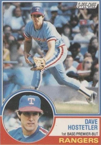 1983 O-Pee-Chee - Dave Hostetler #339