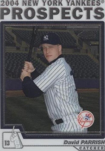 2004 Topps Chrome Traded & Rookies - David Parrish #T109