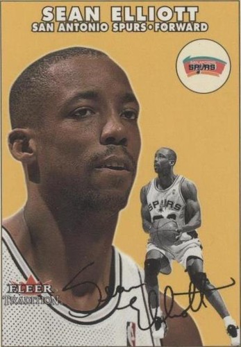 2000-01 Fleer Tradition Glossy - Sean Elliott #31