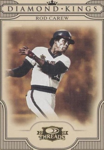 2008 Donruss Threads - Rod Carew #DK-31