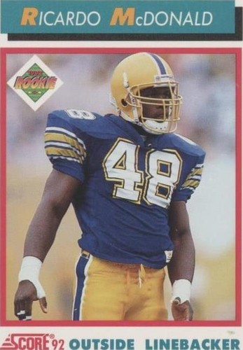 1992 Score Ricardo McDonald #510