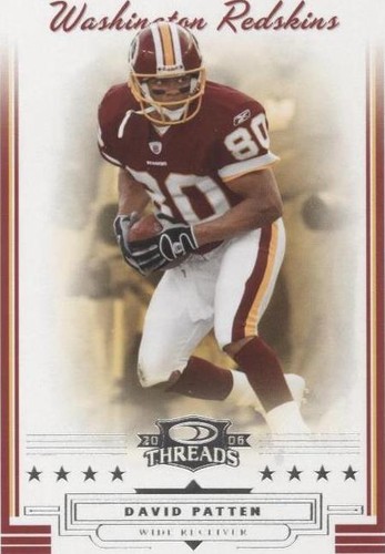 2006 Donruss Threads David Patten #98
