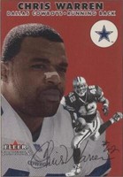 2000 Fleer Tradition Chris Warren #256