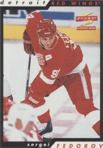 1996-97 Score - Sergei Fedorov #77