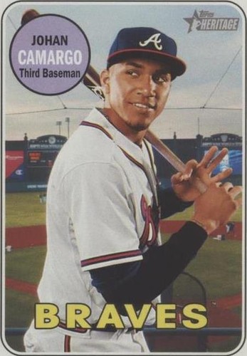 2018 Topps Heritage - Johan Camargo #141