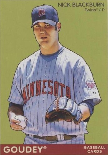 2009 Upper Deck Goudey - Nick Blackburn #117