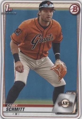 2020 Bowman Draft - Casey Schmitt #BD-129