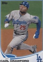 2013 Topps Mini - Carl Crawford #594