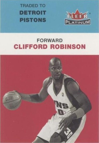 2001-02 Fleer Platinum - Clifford Robinson #139