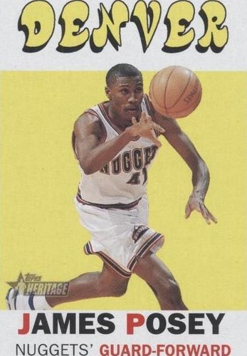 2000-01 Topps Heritage - James Posey #112