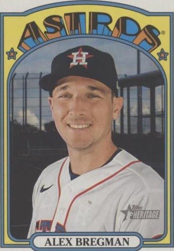 2021 Topps Heritage - Alex Bregman Kyle Seager #373
