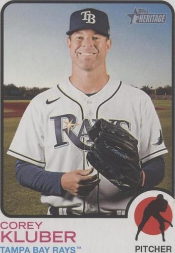2022 Topps Heritage High Number - Corey Kluber #571