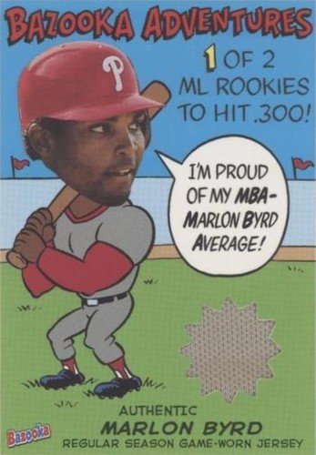 2004 Topps Bazooka - Marlon Byrd #BA-MB