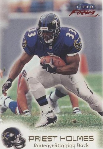 1999 Fleer Focus Priest Holmes #91