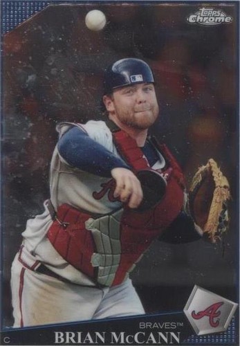 2009 Topps Chrome - Brian McCann #20