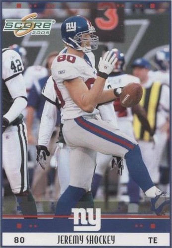 2005 Score Jeremy Shockey #187