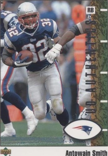 2002 UD Authentics Antowain Smith #51