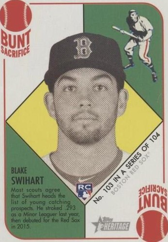 2015 Topps Heritage '51 - Blake Swihart #103