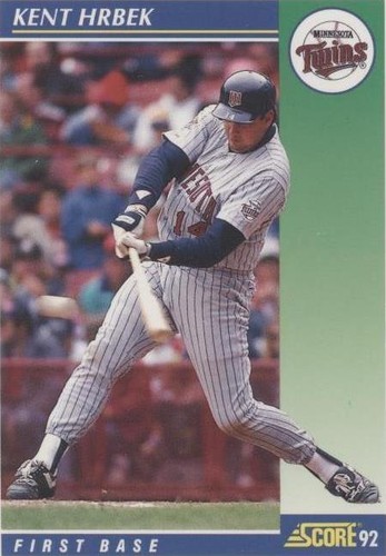 1992 Score - Kent Hrbek #530