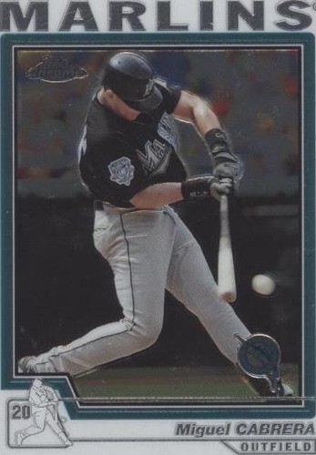2004 Topps Chrome - Miguel Cabrera #318