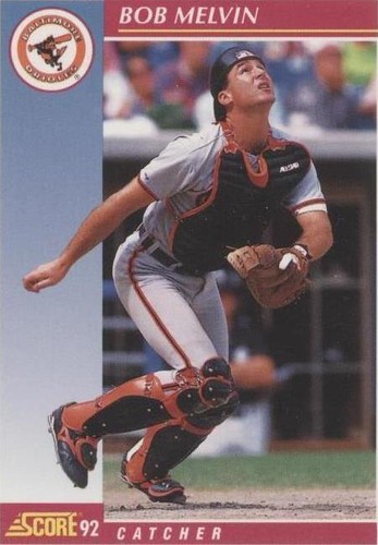 1992 Score - Bob Melvin #208