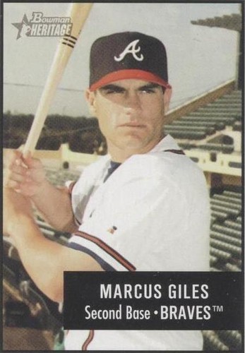 2003 Bowman Heritage - Marcus Giles #3