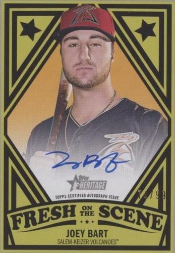 2019 Topps Heritage Minor League Edition - Joey Bart #FOSA-JB