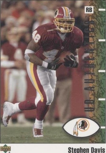 2002 UD Authentics Stephen Davis #90