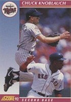 1992 Score - Chuck Knoblauch #572