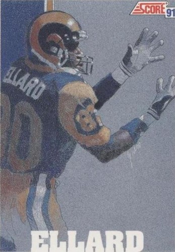 1991 Score Henry Ellard #642