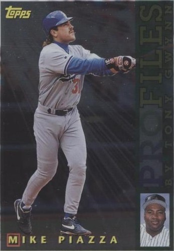 topps Mike Piazza ベースボールカード 直筆サインマイクピアザ Yahoo!オークション -「mike piazza」(トレーディングカード) の