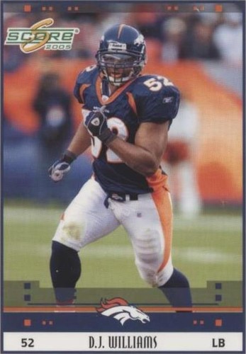 2005 Score D.J. Williams #84