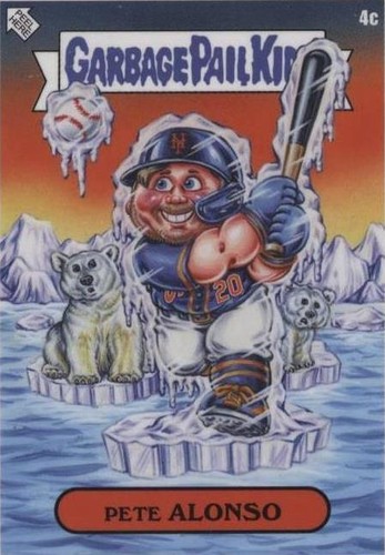 2023 Topps Mlb X Garbage Pail Kids: Series 3 David Gross - Pete Alonso #4C